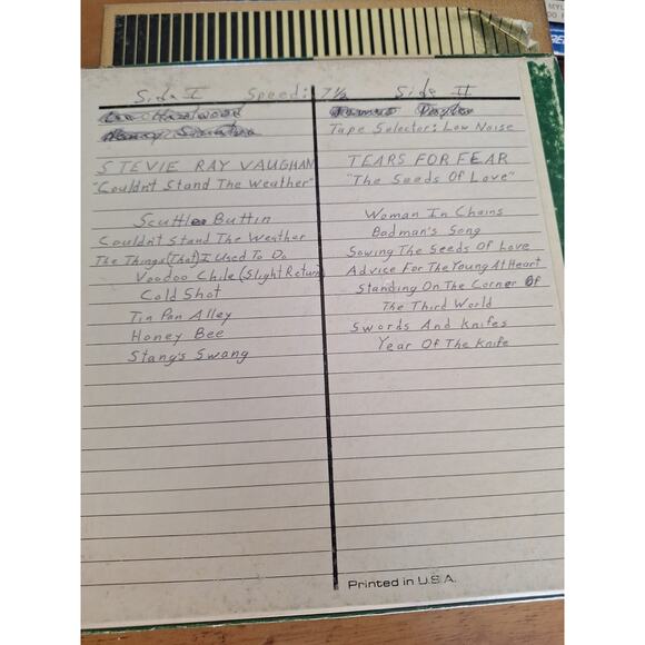 Bundle C1 – Springsteen SRV Band Live FM Broadcast Reel Lot (4 Tapes) - Picture 9 of 9